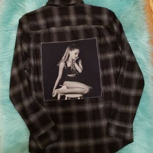 Custom Arianna Grande flannel